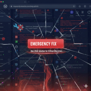 emergency website fix