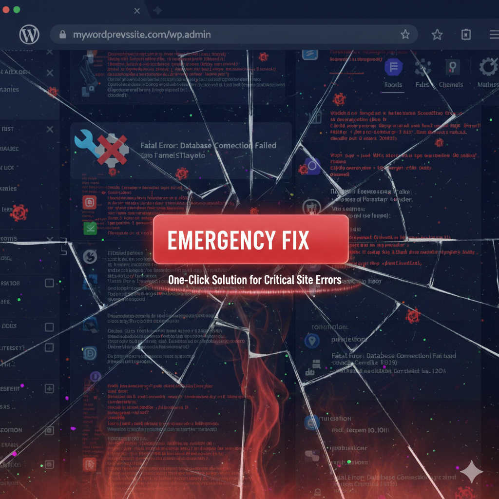 emergency website fix